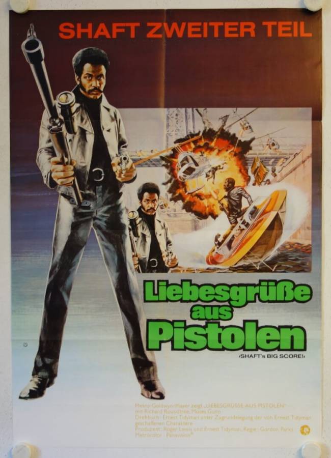 Shafts Big Score original release german movie poster